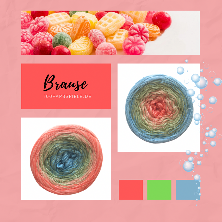 ** BRAUSE ** Unikat Classic&PREMIUM - 100Farbspiele