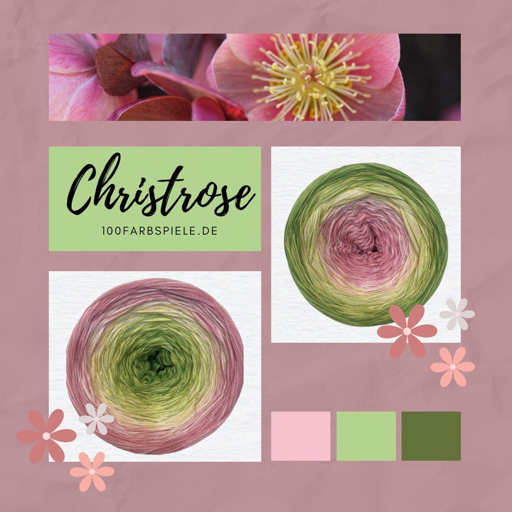 ** CHRISTROSE ** Unikat Classic&PREMIUM  * endet 13.10.24 - 100Farbspiele