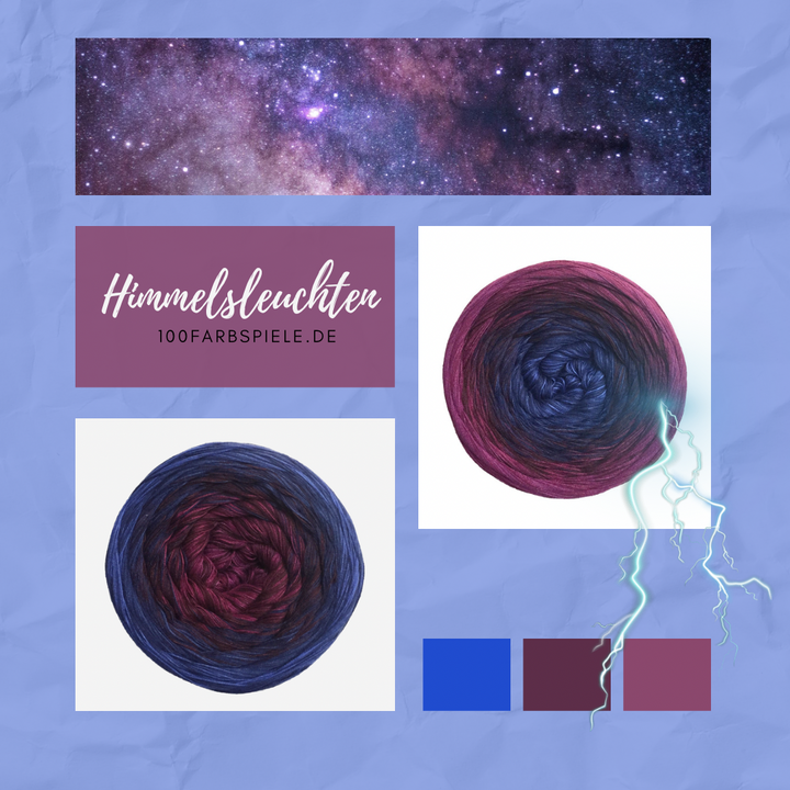 ** HIMMELSLEUCHTEN ** Unikat Classic&PREMIUM - 100Farbspiele