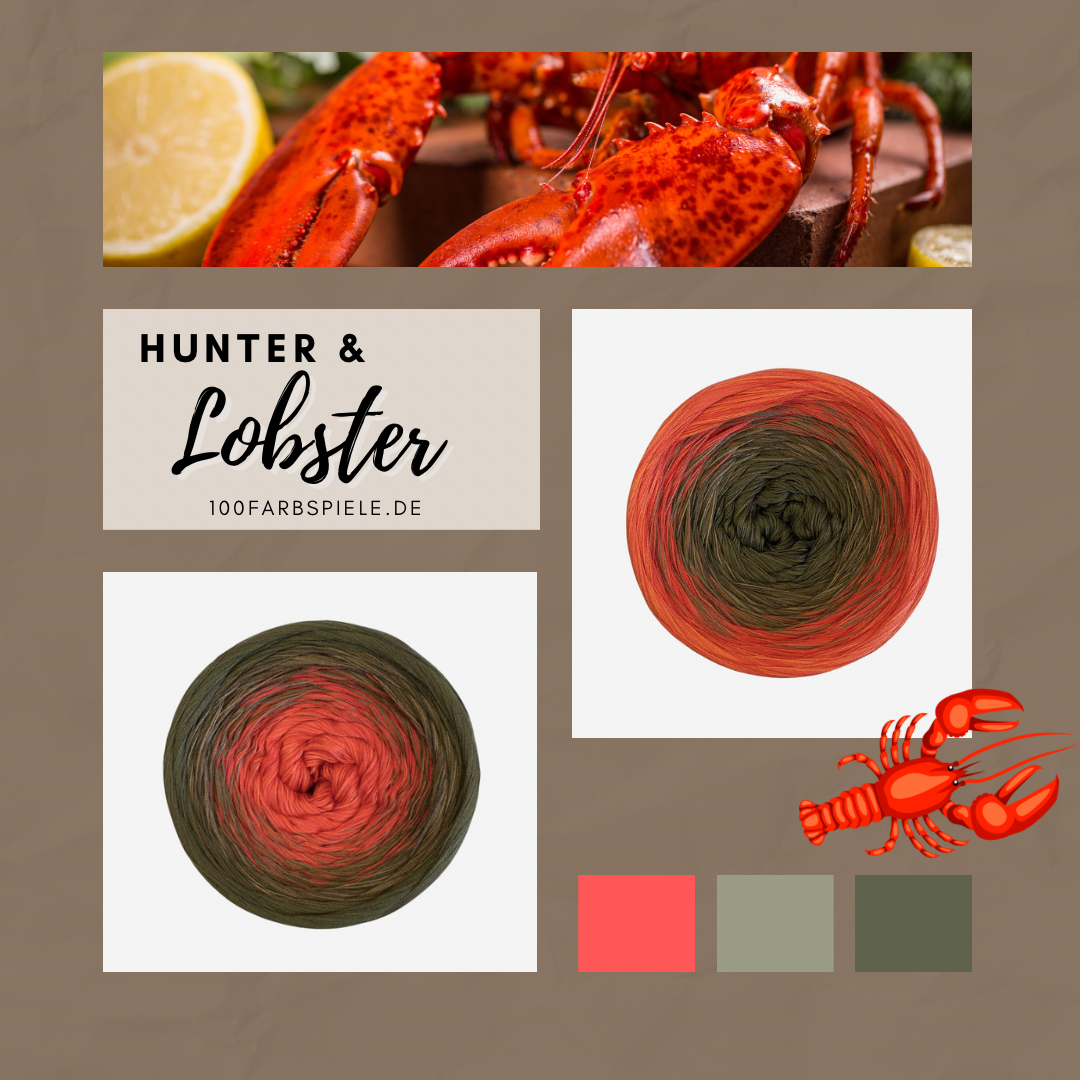 * HUNTER & LOBSTER * Unikat Classic&PREMIUM - 100Farbspiele