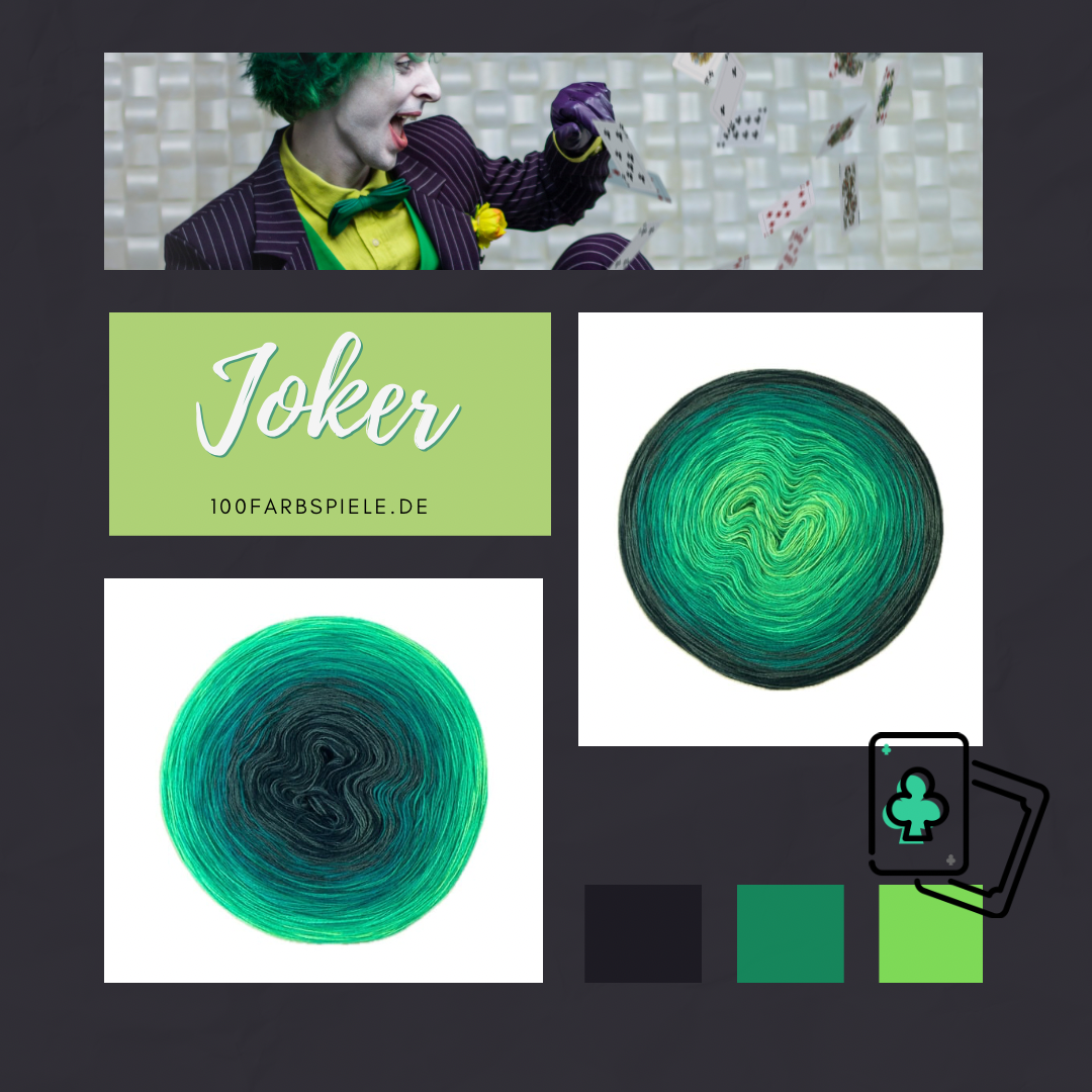 ** JOKER ** Unikat Classic&PREMIUM - 100Farbspiele