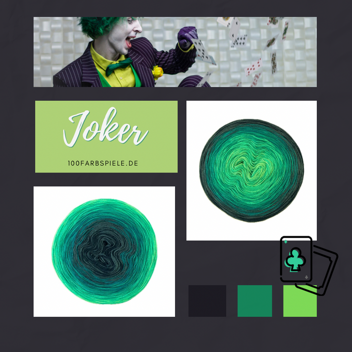 ** JOKER ** Unikat Classic&PREMIUM - 100Farbspiele