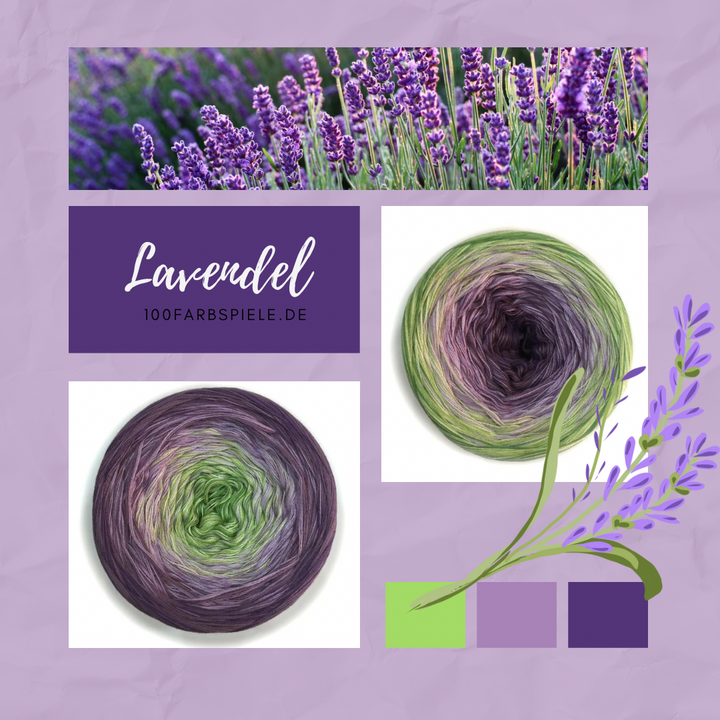 ** LAVENDEL ** Unikat Classic&PREMIUM * endet 13.10.24 - 100Farbspiele