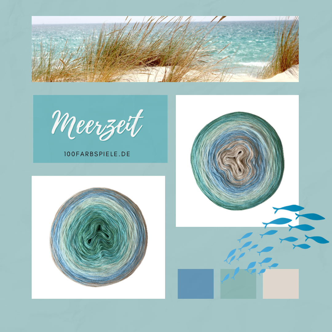 ** MEERZEIT ** Unikat Classic&PREMIUM - 100Farbspiele