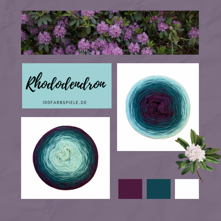 ** RHODODENDRON ** Unikat Classic&PREMIUM - 100Farbspiele