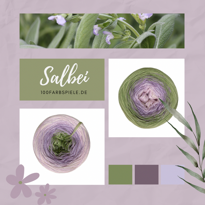 *** SALBEI *** Unikat Classic&PREMIUM + endet 13.10.24 - 100Farbspiele