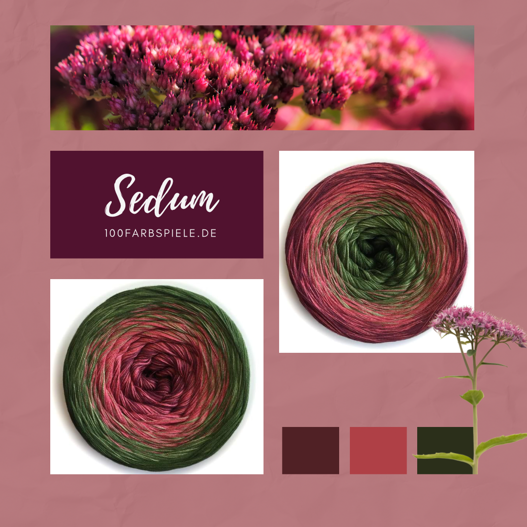 *** SEDUM *** Unikat Classic&PREMIUM - 100Farbspiele