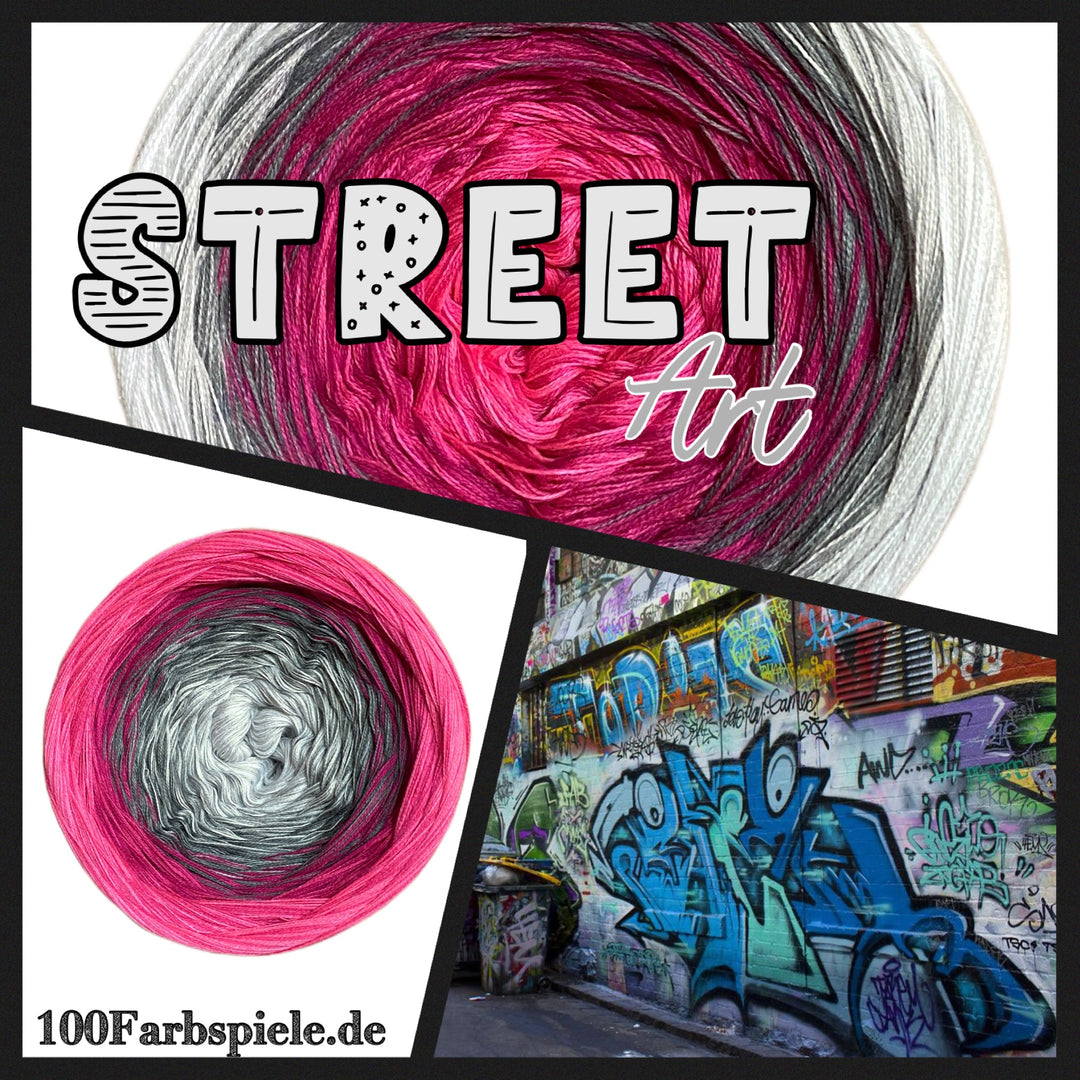 ** STREET ART PINK ** Unikat Classic&PREMIUM - 100Farbspiele