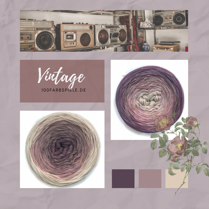 ** VINTAGE ** Unikat Classic&PREMIUM - 100Farbspiele