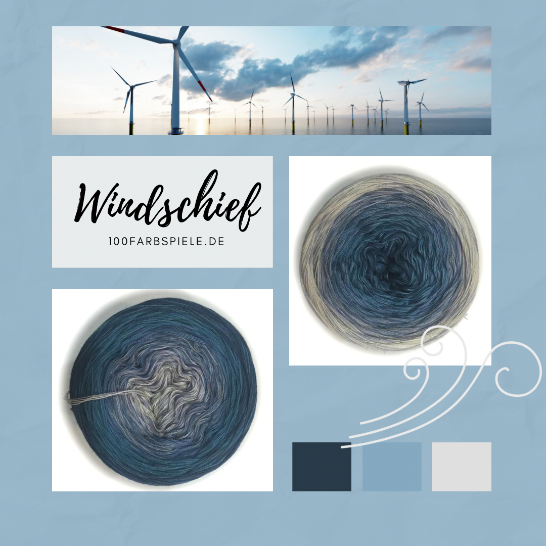 ** WINDSCHIEF ** Unikat Classic&PREMIUM - 100Farbspiele