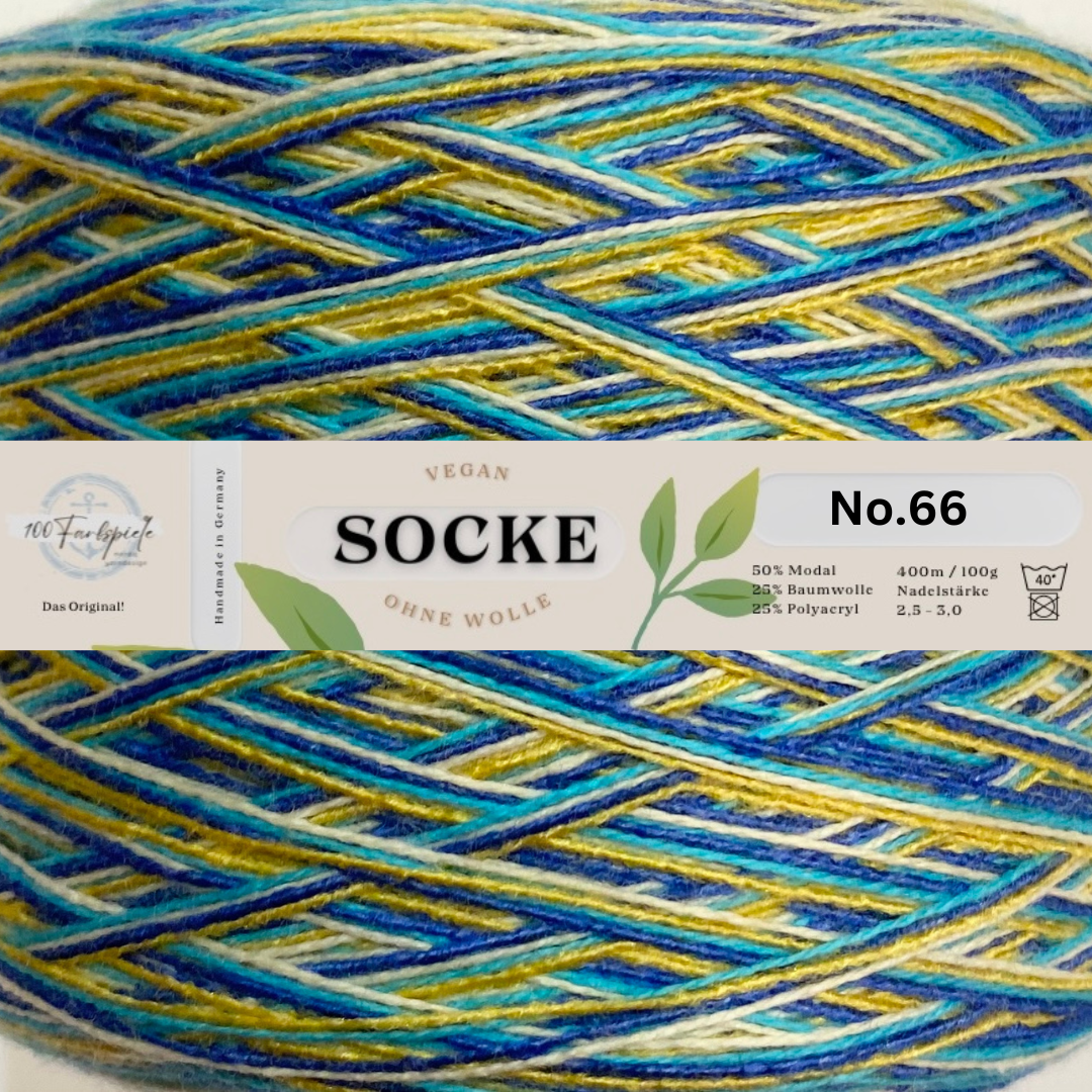 Sockenwolle / Strumpfwolle vegan ohne Wolle  limitiert 8 neue Farben!