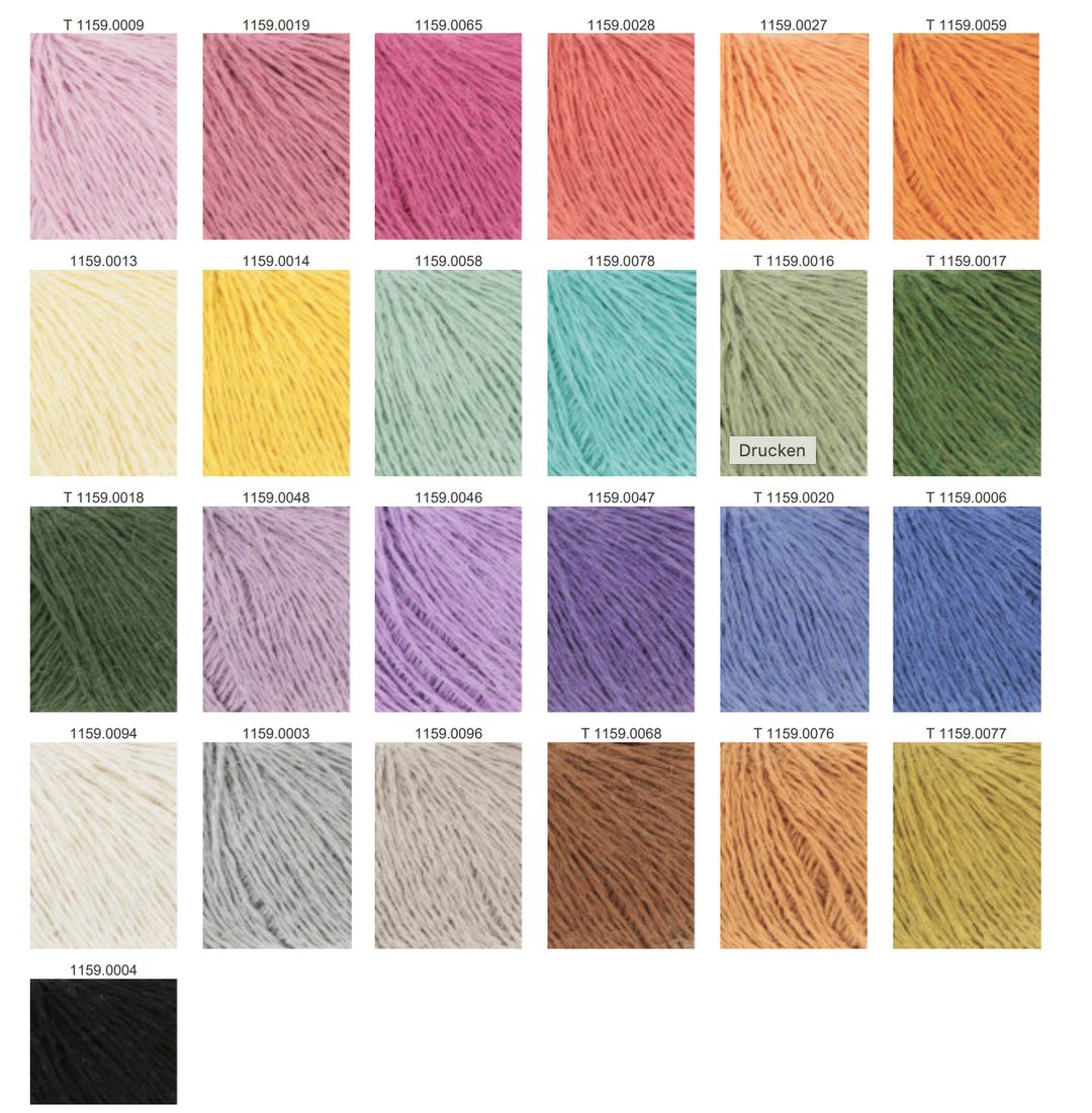 LANGYARNS Ananas Sommergarn 2025 ** NEU NEU - 100Farbspiele