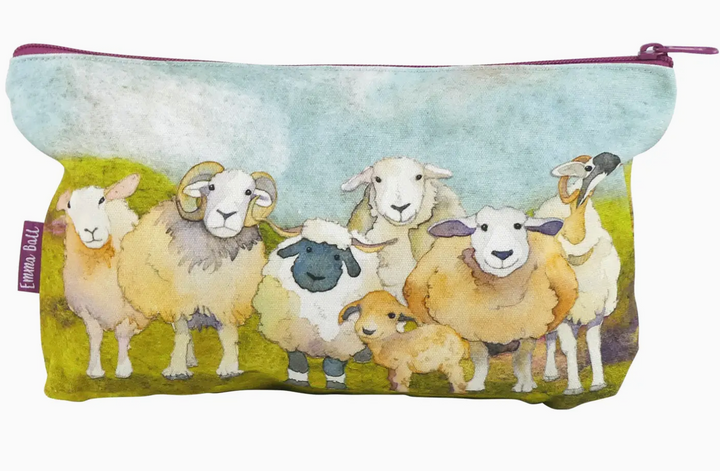 Emma Ball® Große Tasche mit Reißverschluss Verschiedene Designs