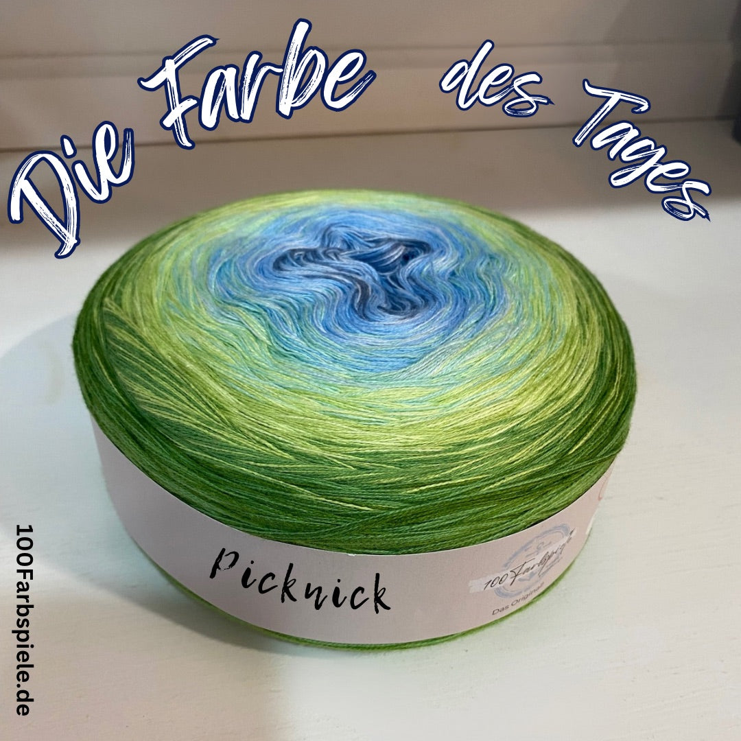 PICKNICK Unikat Classic&PREMIUM Bobbel - 100Farbspiele