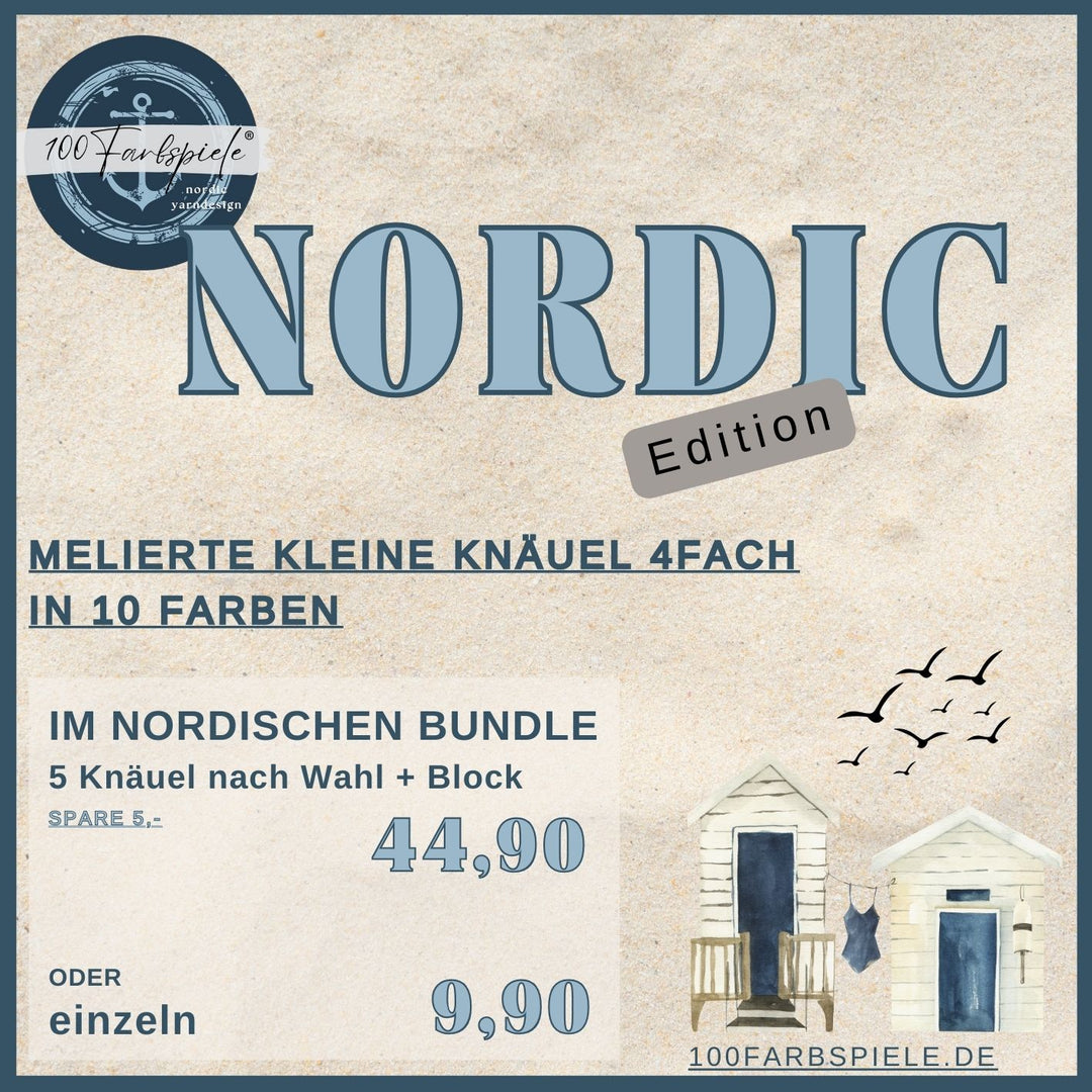 NORDIC Edition  Sofort lieferbar* 10 Farben auch im BUNDLE *spare 5,-* - 100Farbspiele