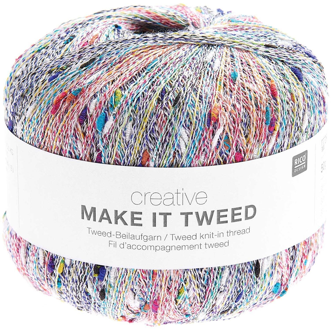 RICO Design "Make it Tweed" Beilaufgarn mit Tweedeffekt - 100Farbspiele