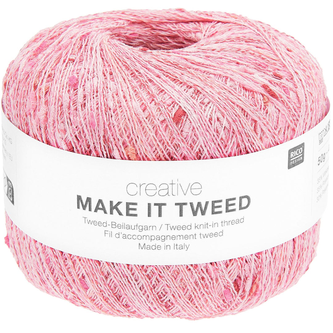 RICO Design "Make it Tweed" Beilaufgarn mit Tweedeffekt - 100Farbspiele