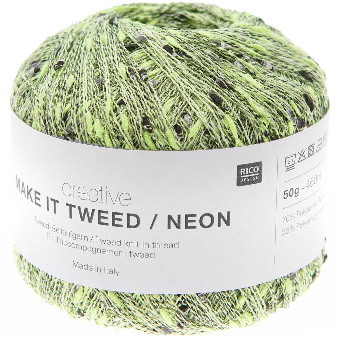 RICO Design "Make it Tweed" Beilaufgarn mit Tweedeffekt - 100Farbspiele