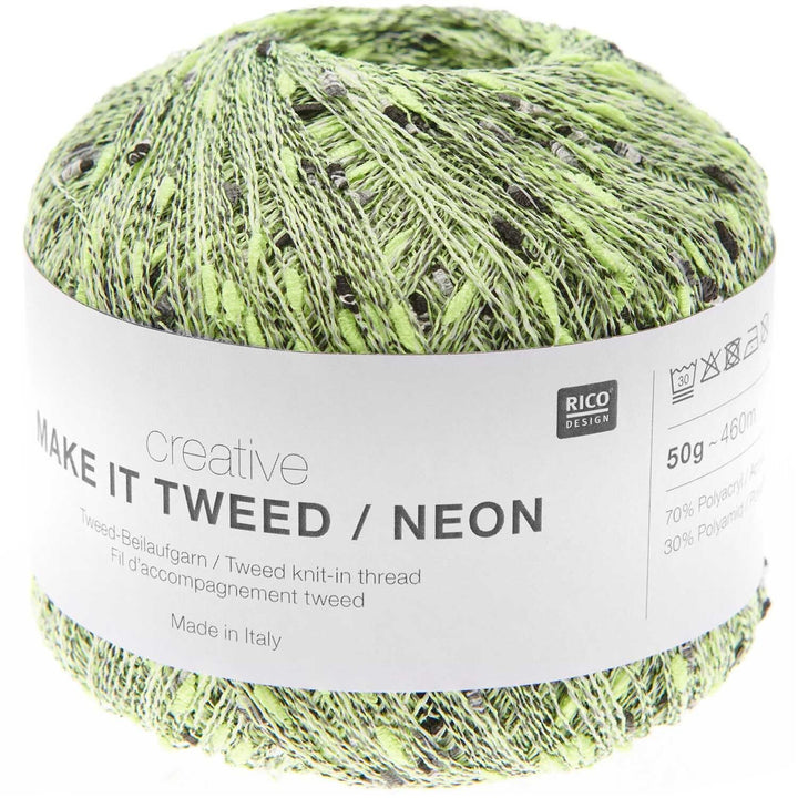 RICO Design "Make it Tweed" Beilaufgarn mit Tweedeffekt - 100Farbspiele