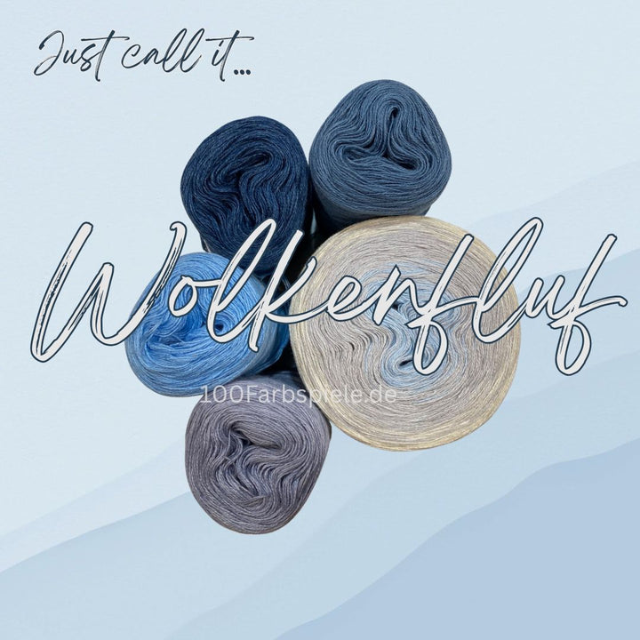Just Call it.... Das Thementuch * Strickpaket mit Anleitung * - 100Farbspiele