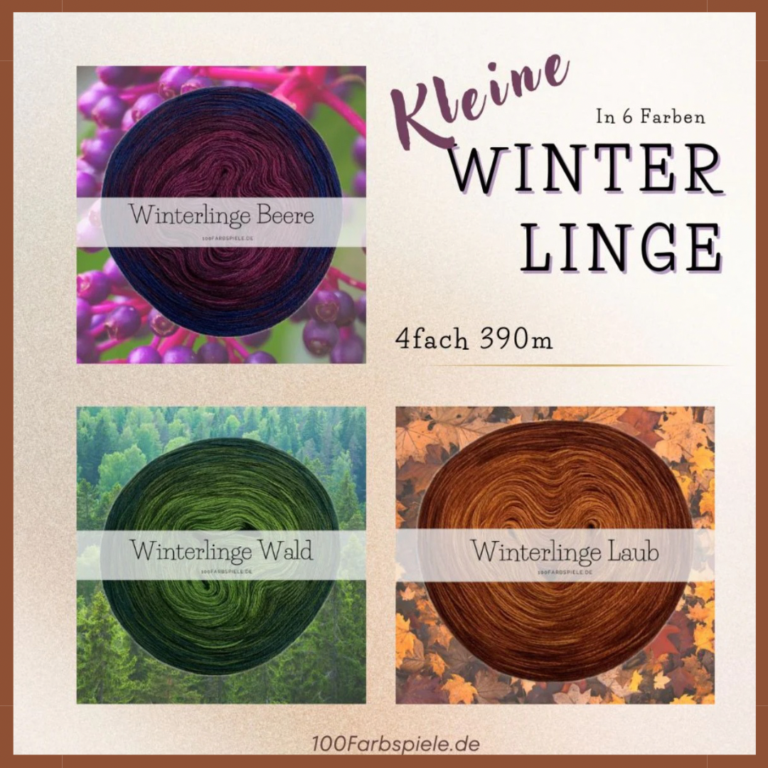 WINTERLINGE Classic&PREMIUM Unikat Bobbel in 6 Farben