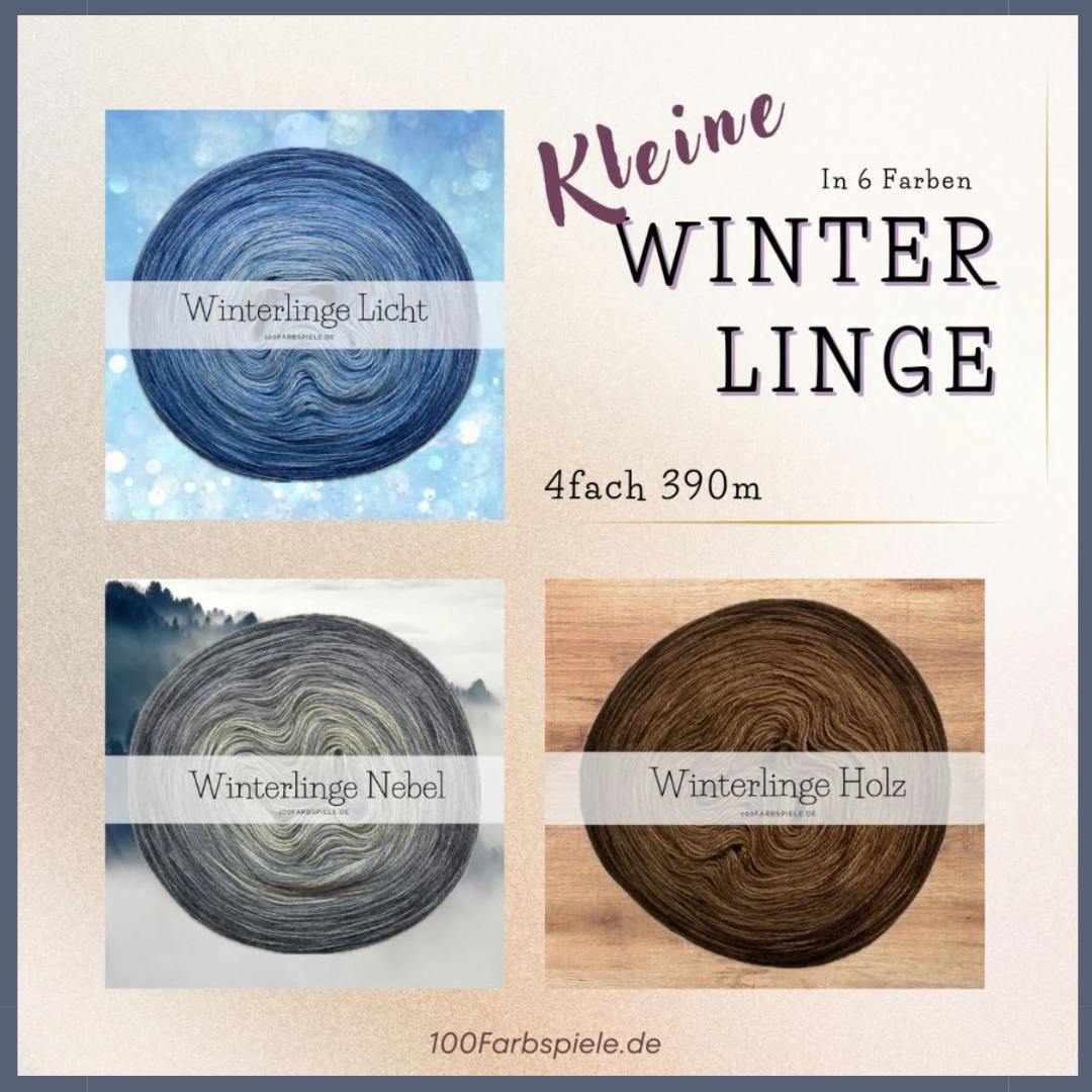 WINTERLINGE Classic&PREMIUM Unikat Bobbel in 6 Farben