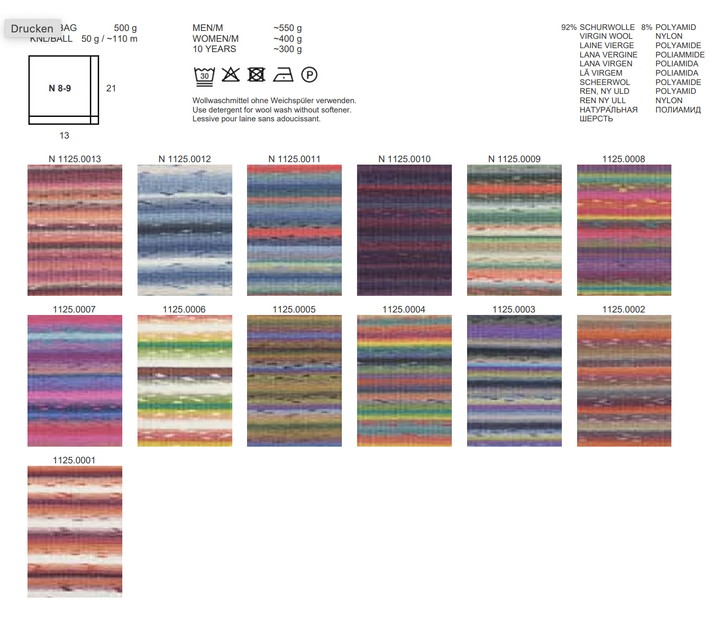 LANGYARNS Wooladdict Mystery * Neue Farben 2024/25 - 100Farbspiele