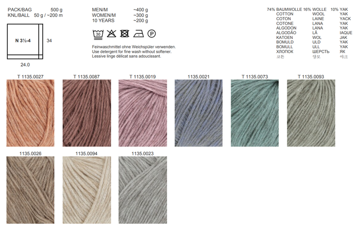 LANGYARNS Vaya NEU  2024 - 100Farbspiele