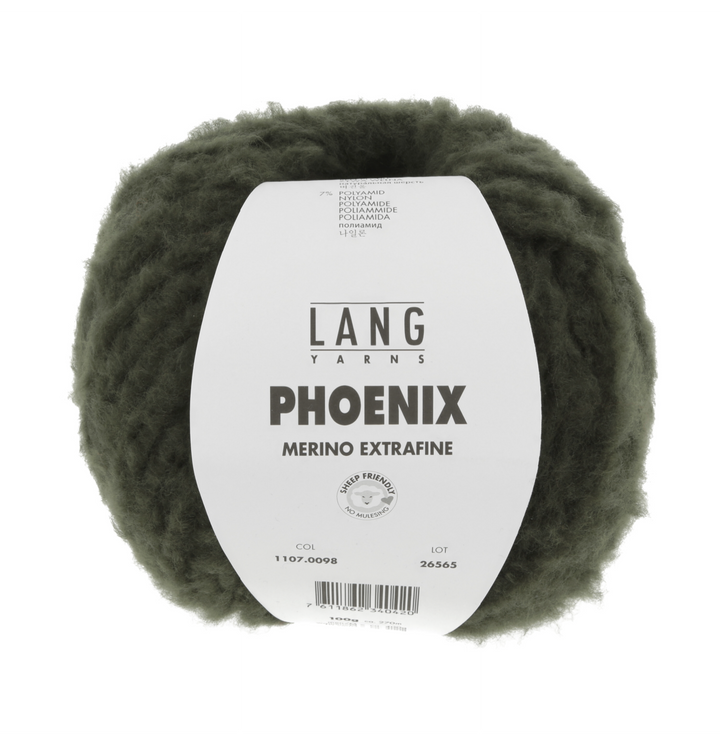 LANGYARNS Phoenix Merino extrafine Neue Farben 24/25 - 100Farbspiele