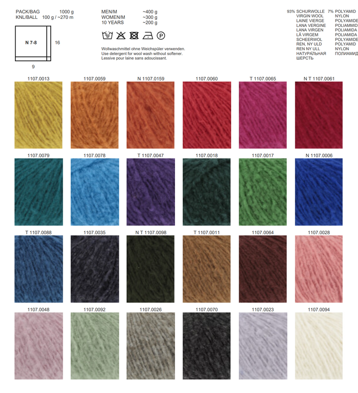 LANGYARNS Phoenix Merino extrafine Neue Farben 24/25 - 100Farbspiele