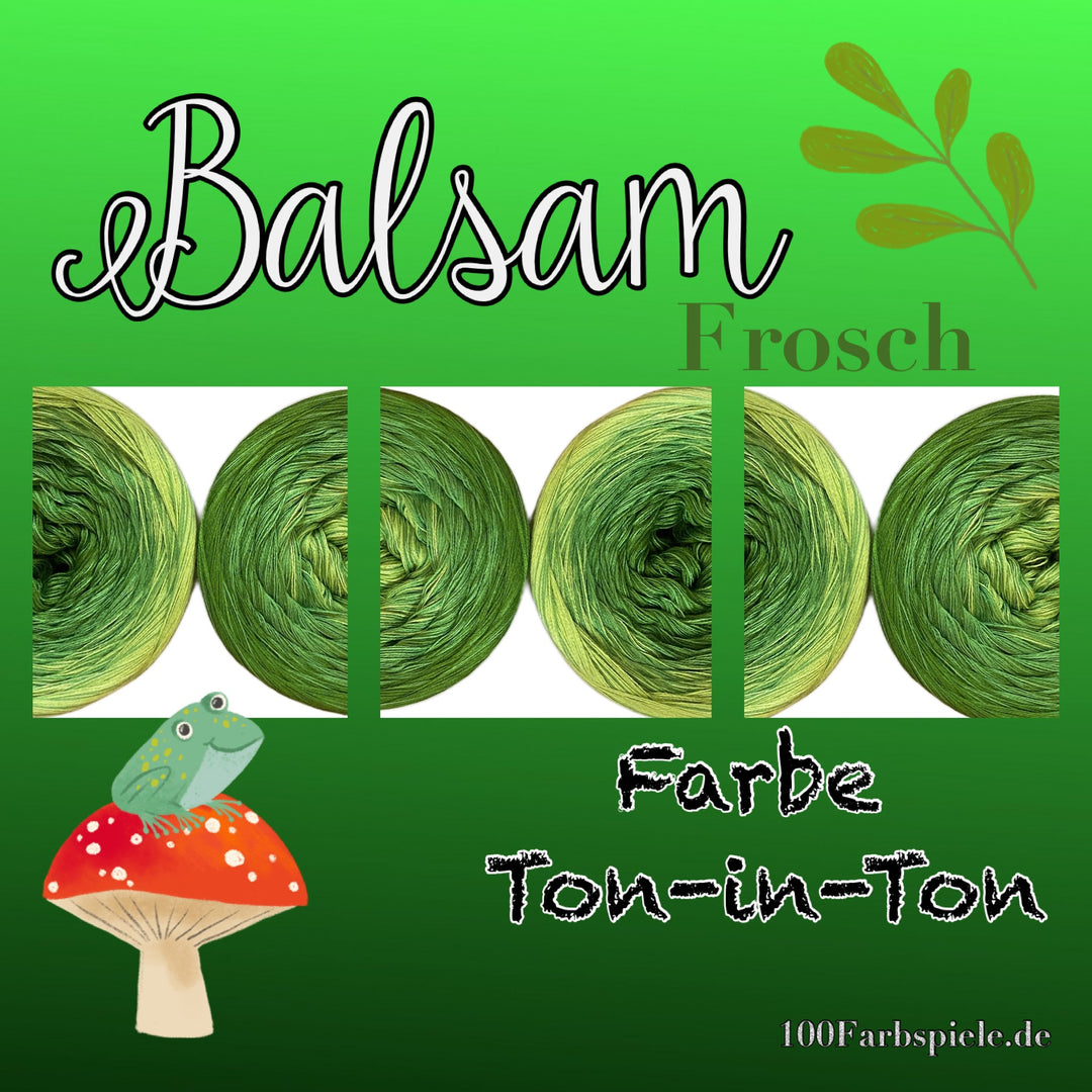 ** BALSAM FROSCH ** Unikat Classic&PREMIUM - 100Farbspiele