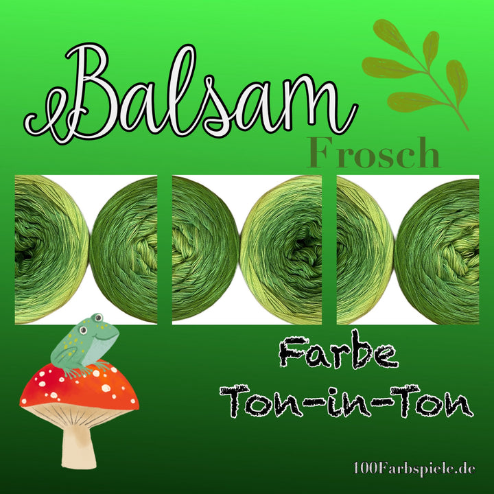 ** BALSAM FROSCH ** Unikat Classic&PREMIUM - 100Farbspiele