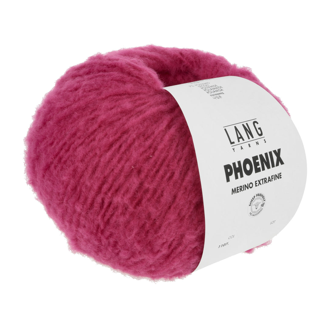 LANGYARNS Phoenix Merino extrafine Neue Farben 24/25 - 100Farbspiele