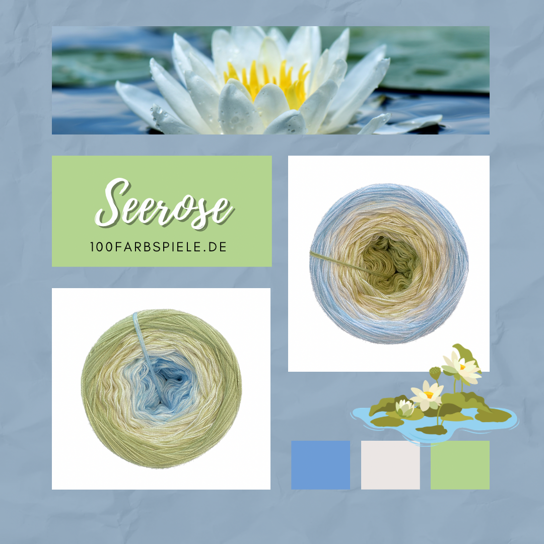 100Farbspiele  Classic&PREMIUM  Seerose * endet 30.09.23 *