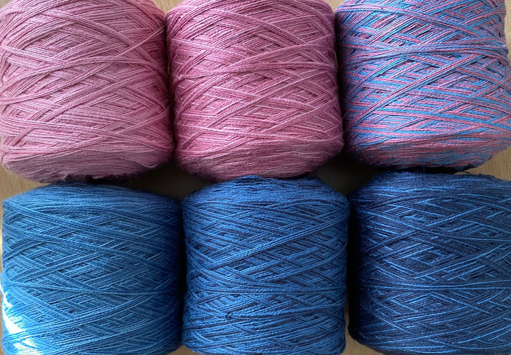 HALF Moon  6 Farben in einem Paket mit Anleitung - 100Farbspiele
