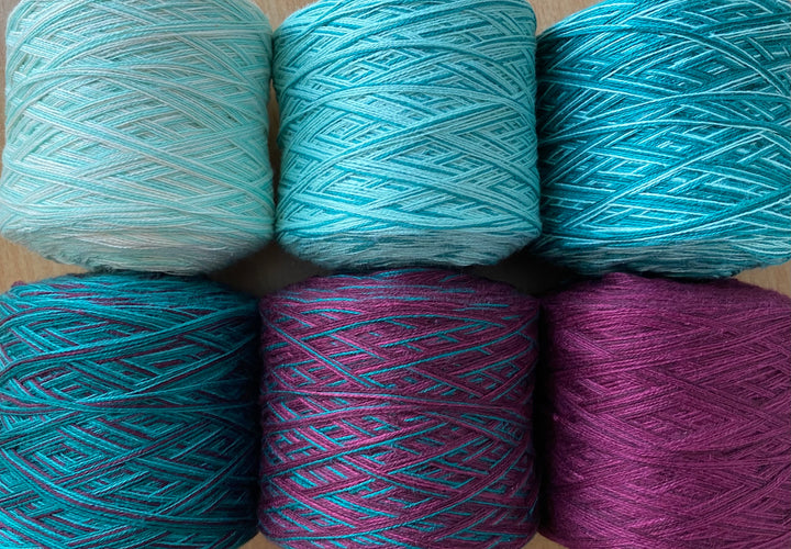 HALF Moon  6 Farben in einem Paket mit Anleitung - 100Farbspiele