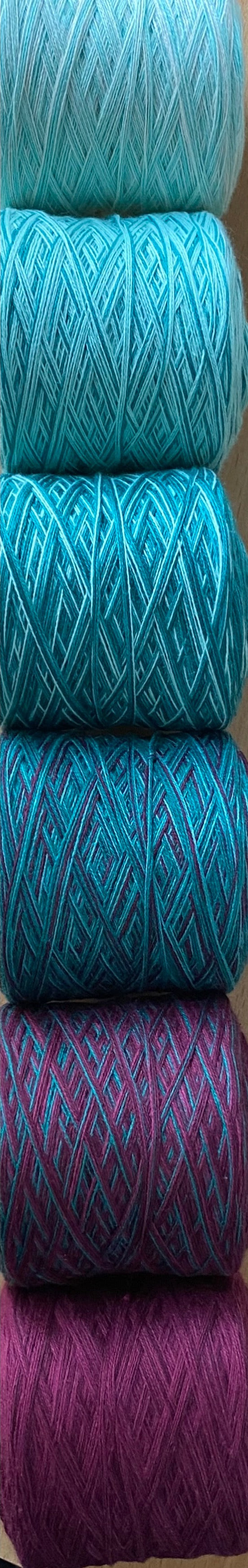 HALF Moon  6 Farben in einem Paket mit Anleitung - 100Farbspiele