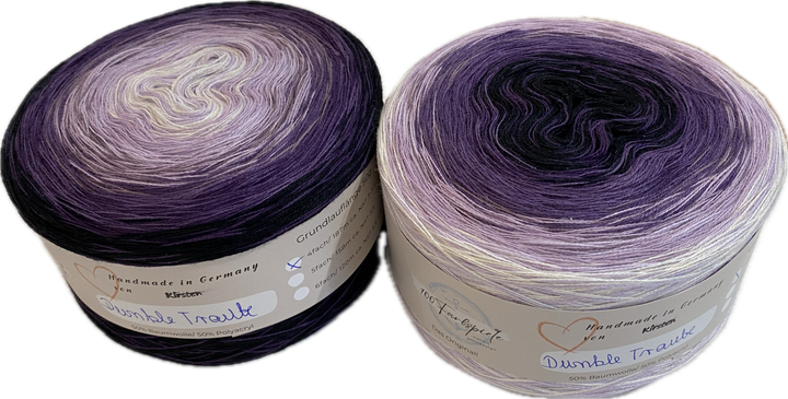 ** DUNKLE TRAUBE ** Unikat Classic&PREMIUM - 100Farbspiele