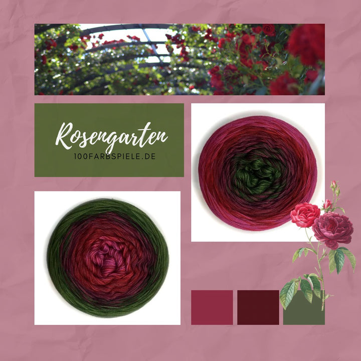 ** ROSENGARTEN ** Unikat Classic&PREMIUM - 100Farbspiele