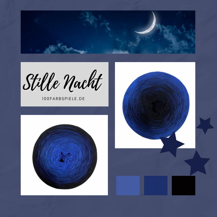 *** Stille Nacht *** Unikat Classic&PREMIUM  Stille Nacht - 100Farbspiele