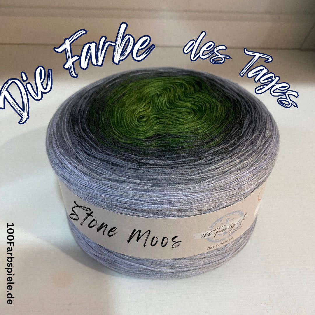** STONE Moos ** Unikat  Classic&PREMIUM - 100Farbspiele