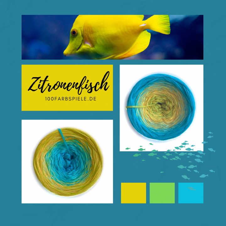 ** ZITRONENFISCH ** Unikat Classic&PREMIUM + endet 13.10.24 - 100Farbspiele