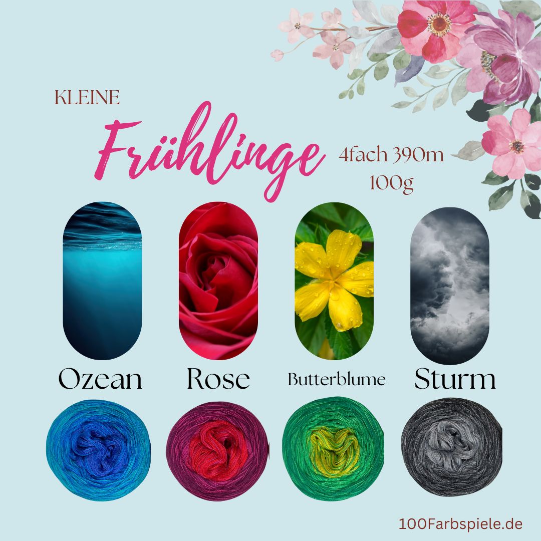 **** FRÜHLINGE **** Unikat Classic&PREMIUM  in 8 Farben * endet 20.11.24 - 100Farbspiele