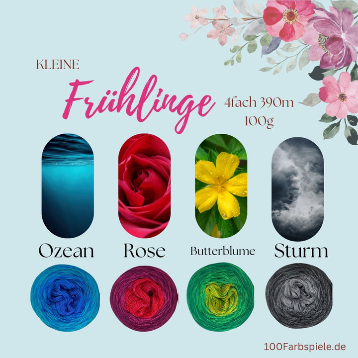 **** FRÜHLINGE **** Unikat Classic&PREMIUM  in 8 Farben * endet 20.11.24 - 100Farbspiele