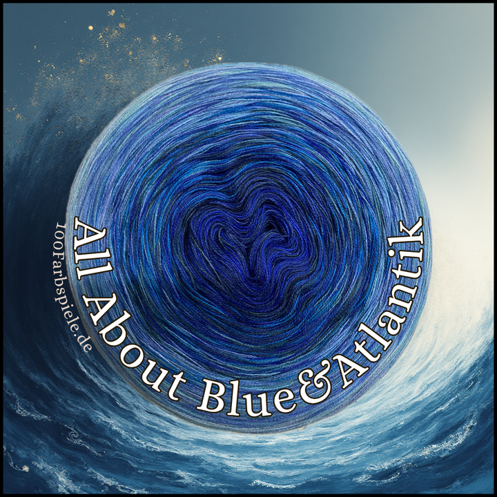 ALL ABOUT BLUE & ATLANTIK Unikat Bobbel