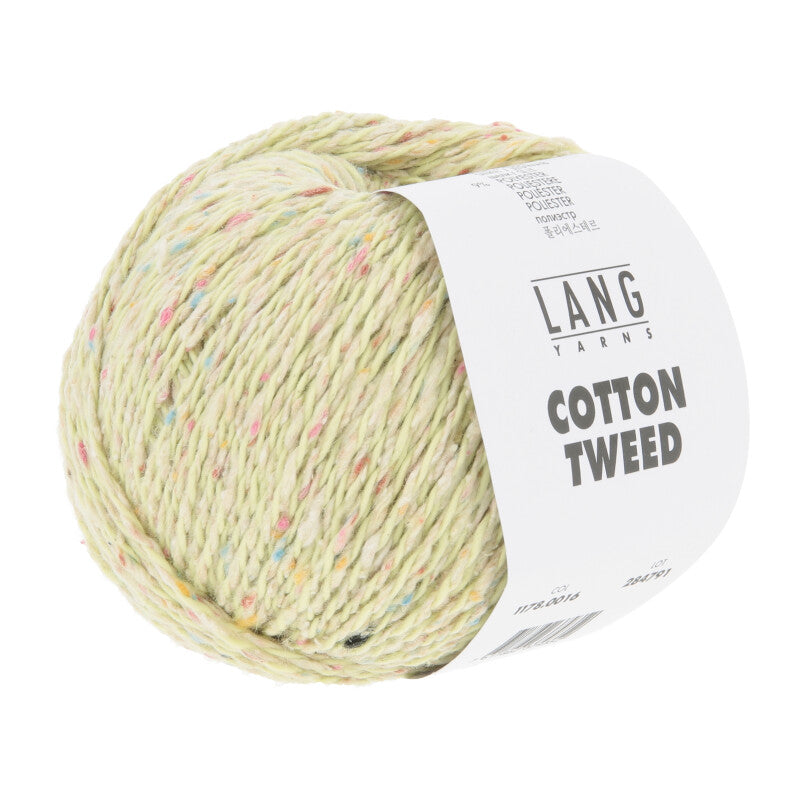 LANGYARNS Cotton Tweed  130m/50g in 21 Farben *NEU* Sommer 26 - 100Farbspiele