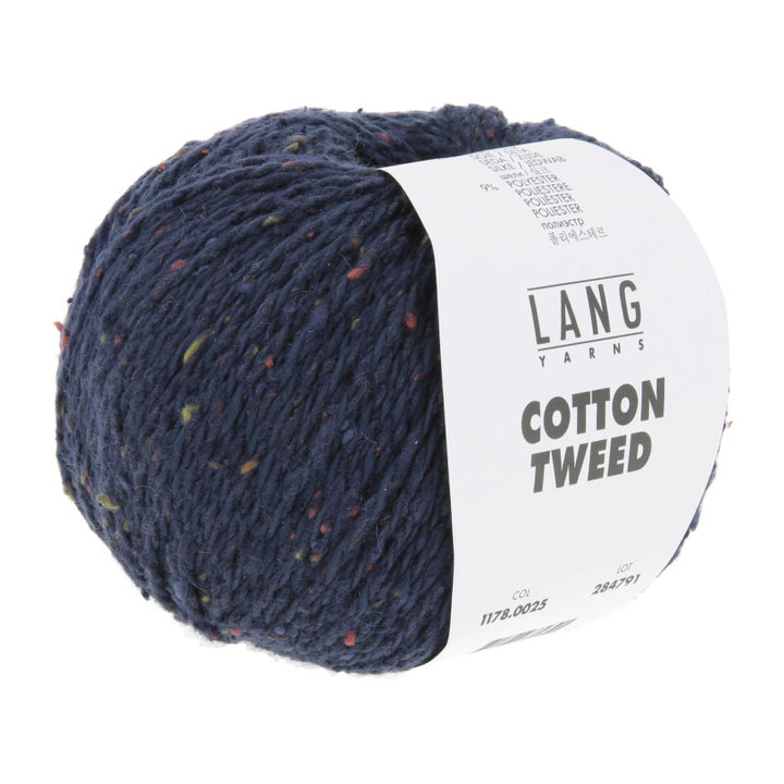 LANGYARNS Cotton Tweed  130m/50g in 21 Farben *NEU* Sommer 26 - 100Farbspiele