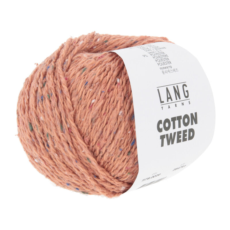 LANGYARNS Cotton Tweed  130m/50g in 21 Farben *NEU* Sommer 26 - 100Farbspiele