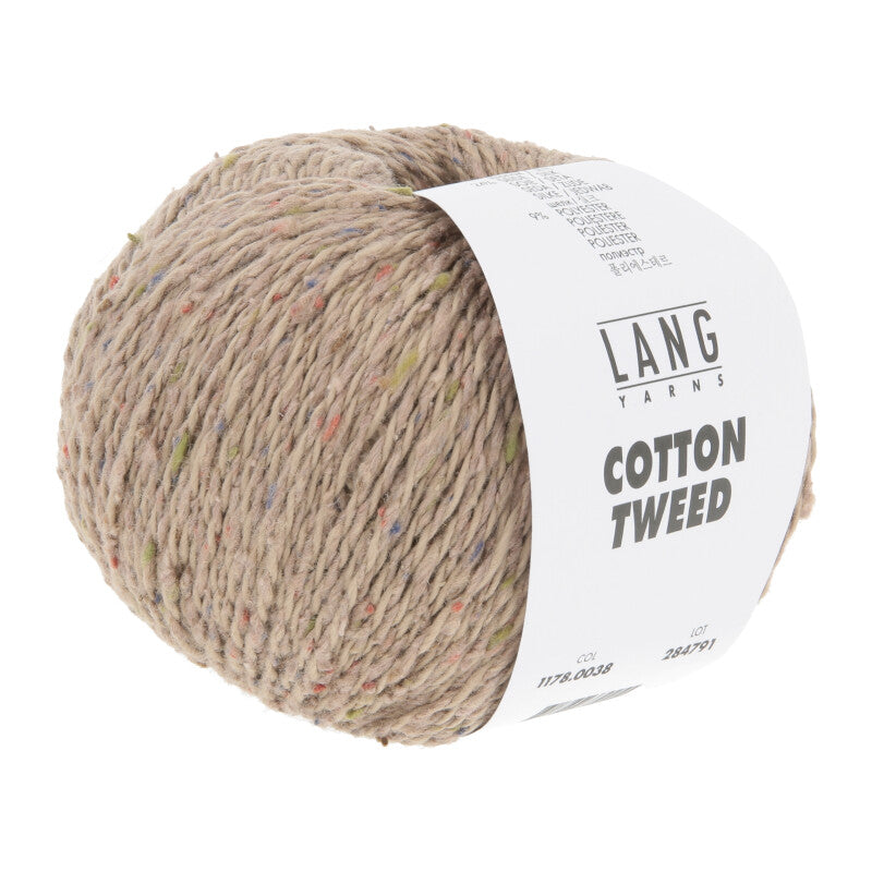LANGYARNS Cotton Tweed  130m/50g in 21 Farben *NEU* Sommer 26 - 100Farbspiele