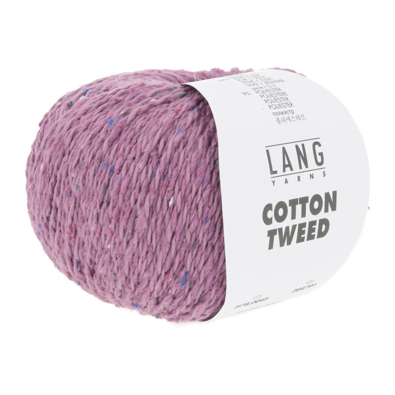 LANGYARNS Cotton Tweed  130m/50g in 21 Farben *NEU* Sommer 26 - 100Farbspiele